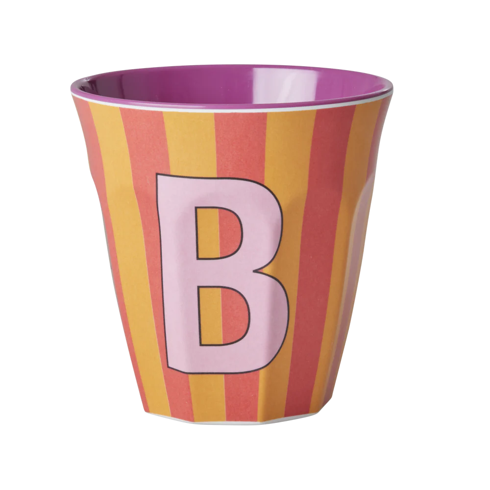 Rice by Rice Medium Alphabet Cup