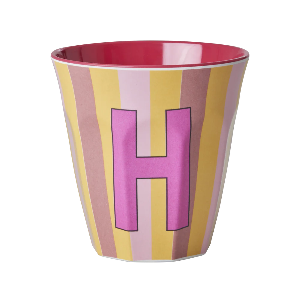 Rice by Rice Medium Alphabet Cup
