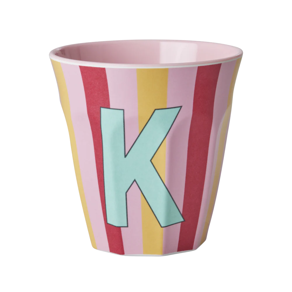Rice by Rice Medium Alphabet Cup