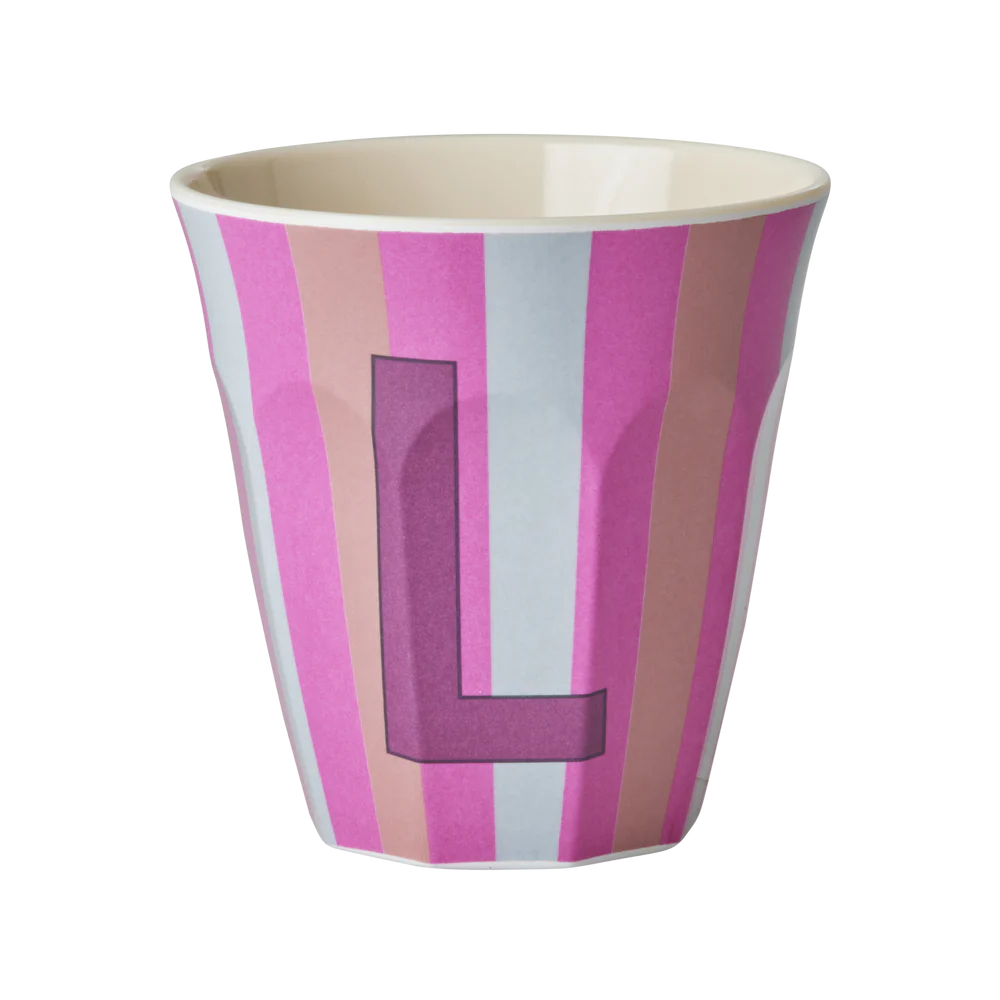 Rice by Rice Medium Alphabet Cup
