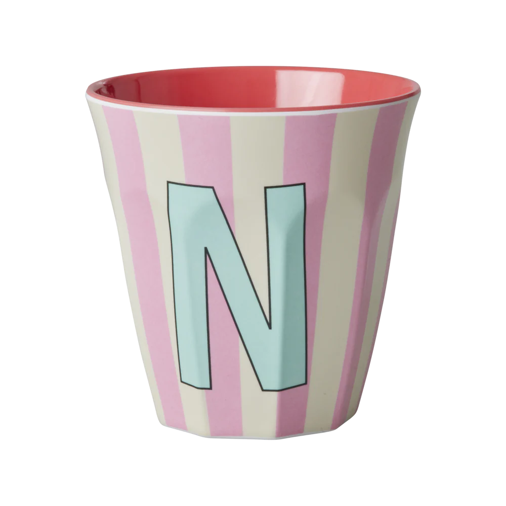 Rice by Rice Medium Alphabet Cup