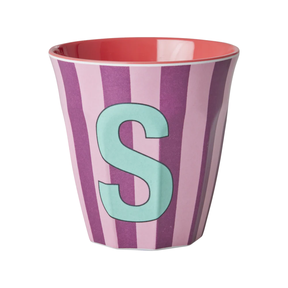 Rice by Rice Medium Alphabet Cup