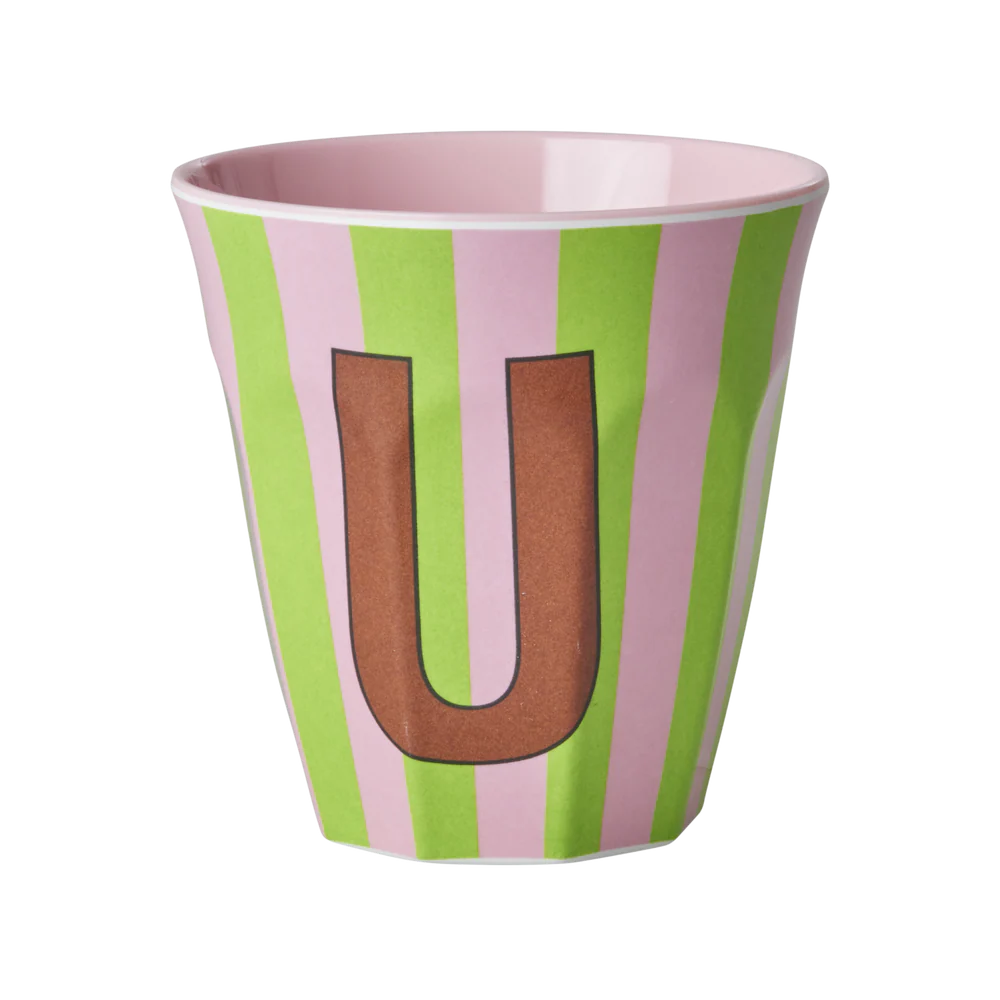 Rice by Rice Medium Alphabet Cup