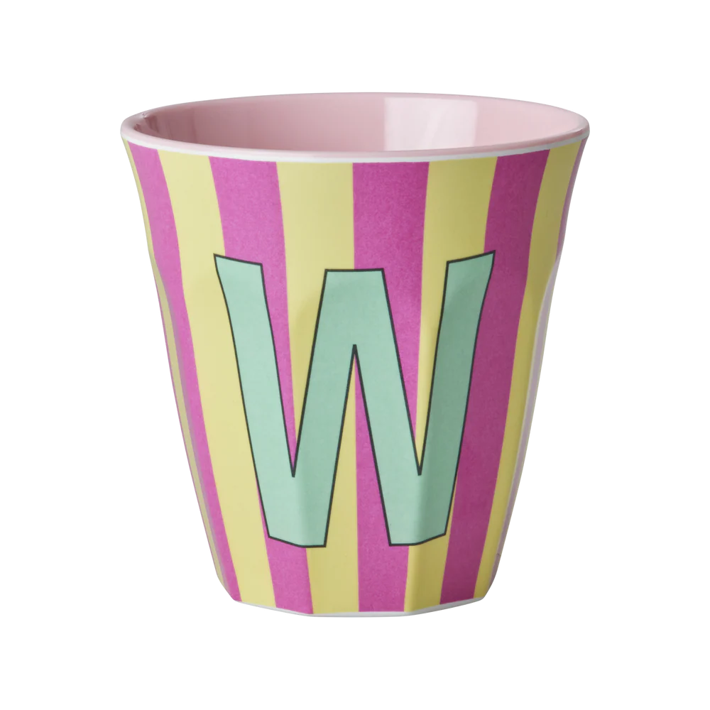 Rice by Rice Medium Alphabet Cup
