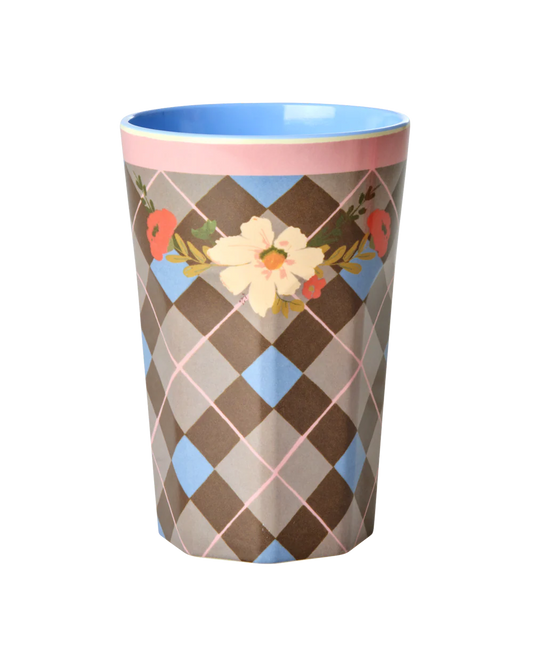 Rice by Rice Tall Cup - Gorgeous Tile Print