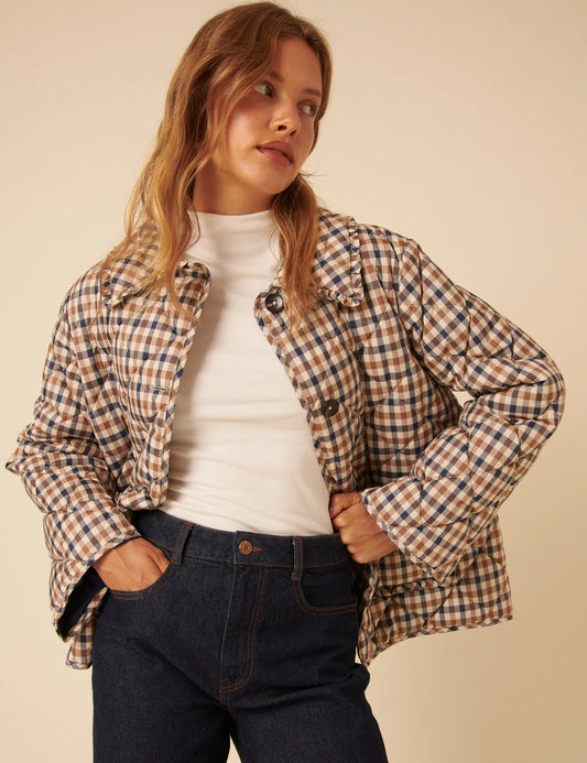 Nobody's Child Ocsar Frill checked Jacket
