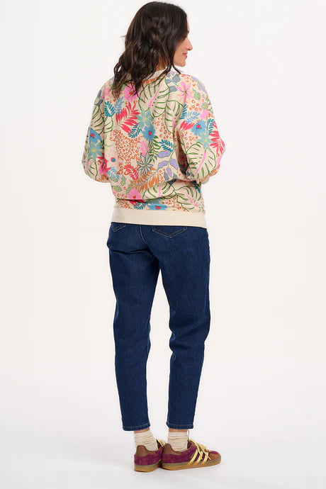 Sugarhill Eadie relaxed sweater - jungle print