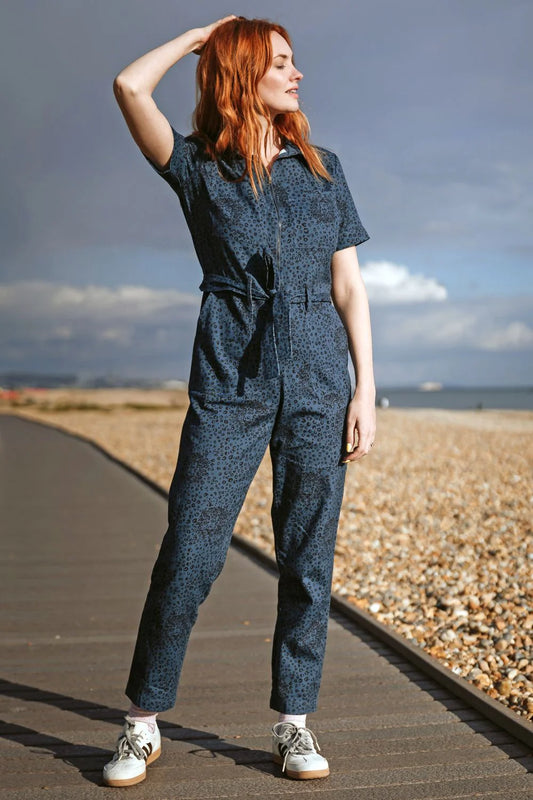 Sugarhill Billy boiler suit navy