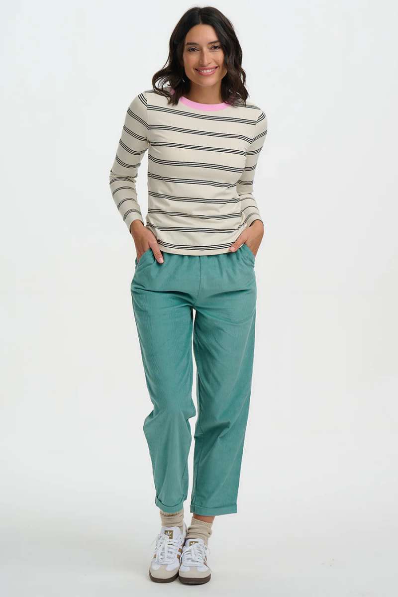 Sugarhill Vonnie Trousers - Teal Cord
