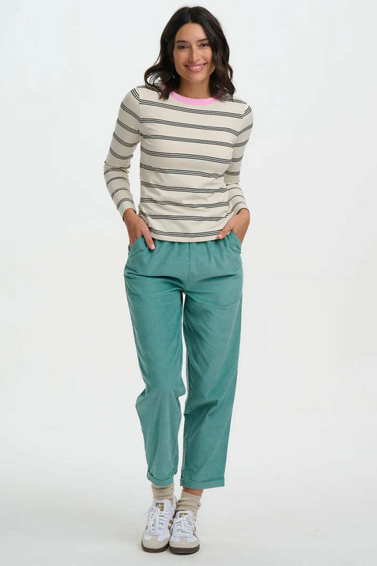 Sugarhill Vonnie Trousers - Teal Cord