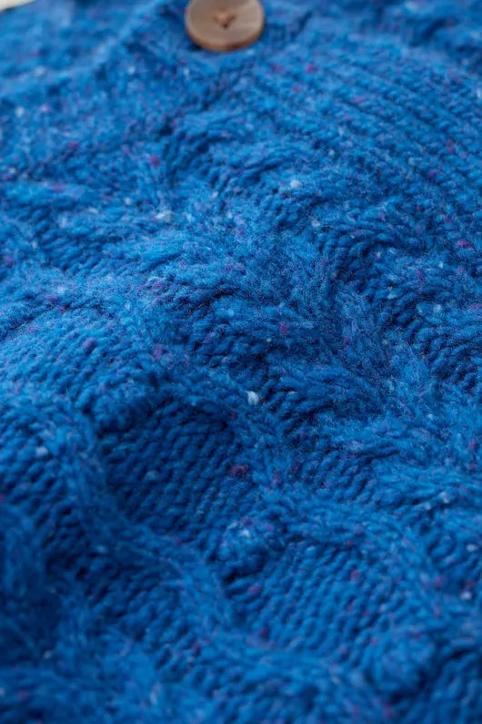 Seasalt Tressa cable knit cardigan -waterside