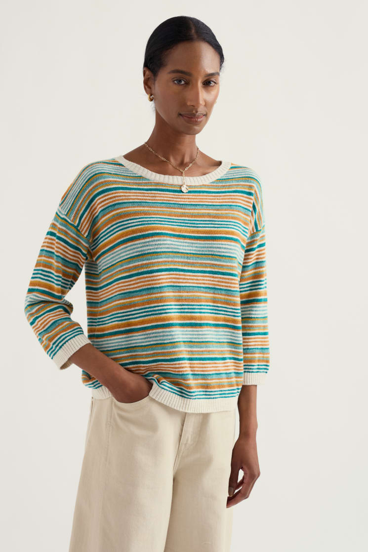 Seasalt Knavock Striped Jumper