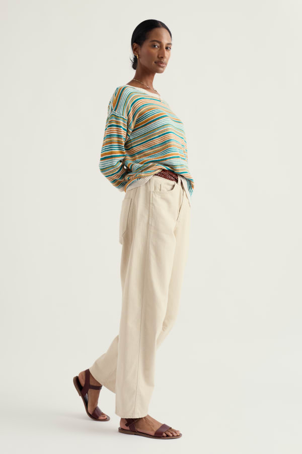 Seasalt Knavock Striped Jumper