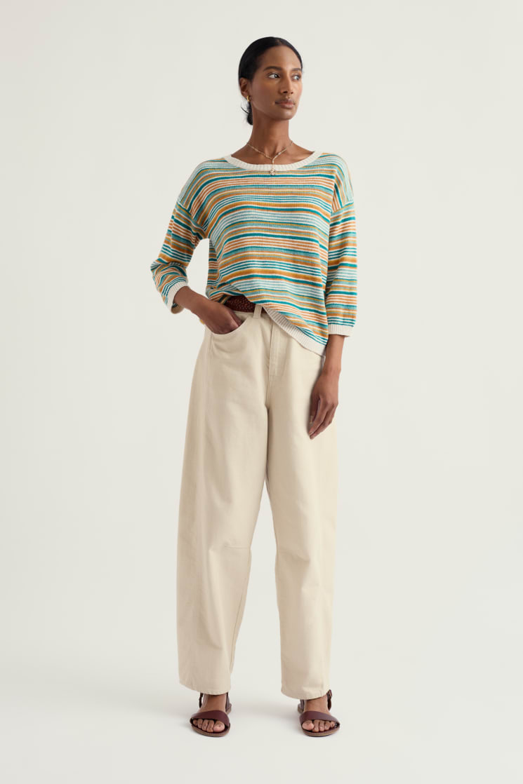 Seasalt Knavock Striped Jumper