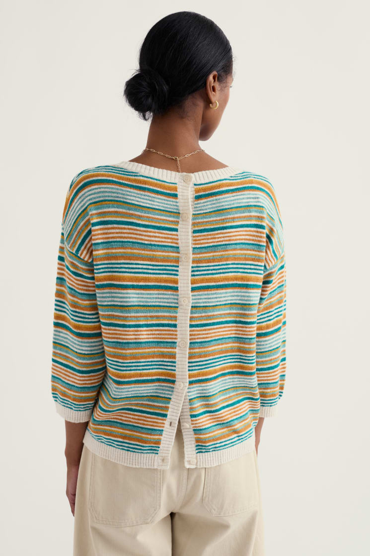 Seasalt Knavock Striped Jumper
