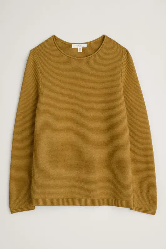 Seasalt maker jumper - Kelp