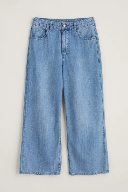 Seasalt Barnes crops -light wash