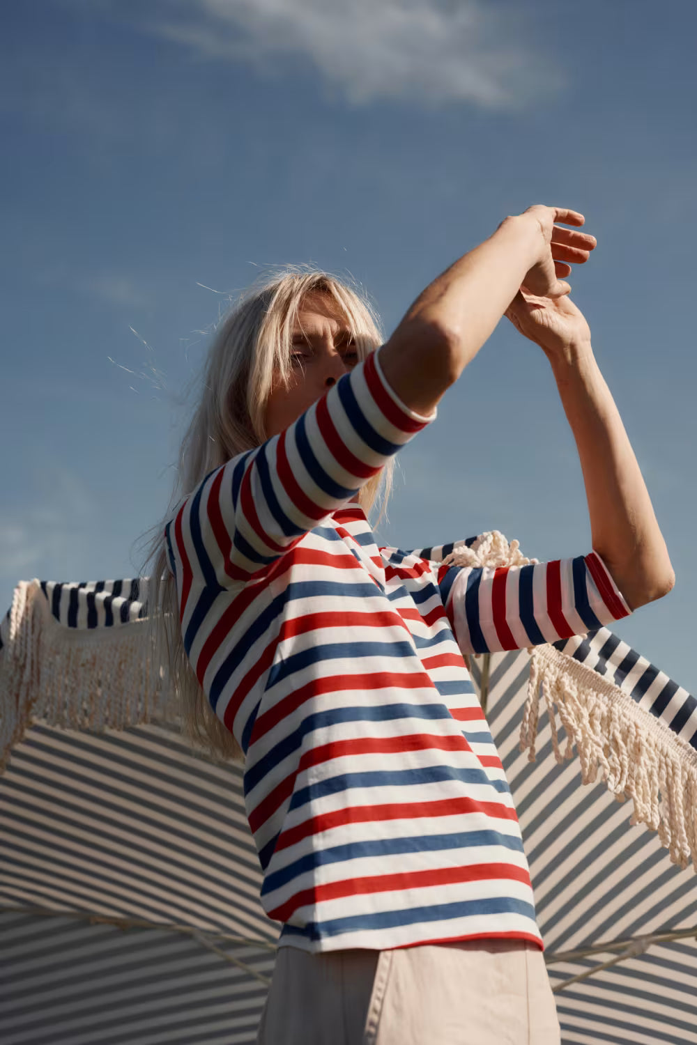 Seasalt Sailor 3/4 Sleeve Top in GOTS-Certified Organic Cotton Jersey