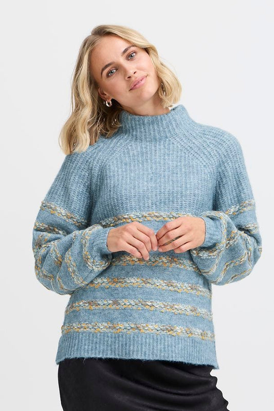 Fransa - frmascha pullover birdstone mix