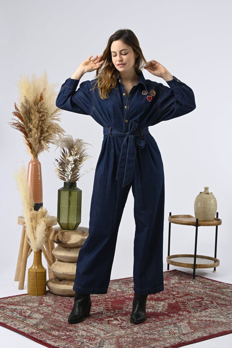 Orfeo Combinaison starr denim