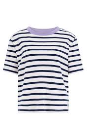 Sugarhill Estrella T-Shirt - Off White/Navy, SHB Flower