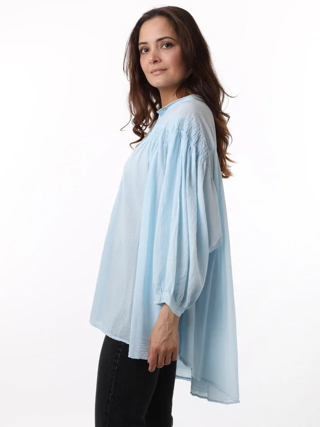 Kris ana Oversized blouse - Blue