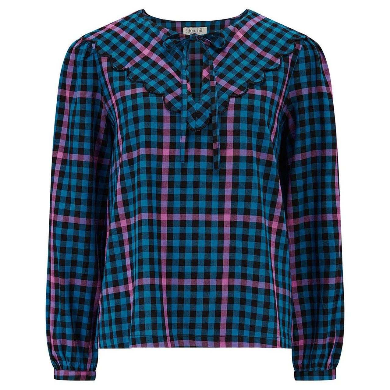 Sugarhill Nessie scallop blouse