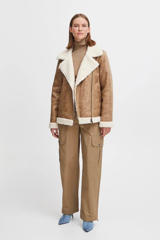 Byoung - Byasanne outerwear toasted coconut