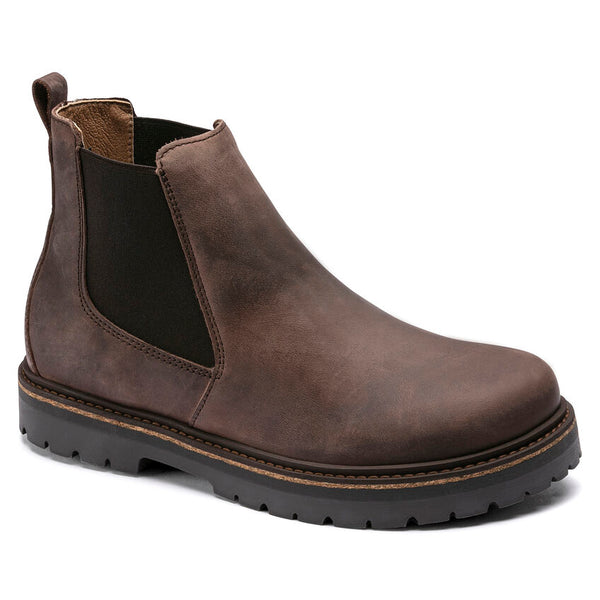 Birkenstock Stalon Waxy Boot - Leather - Mocca
