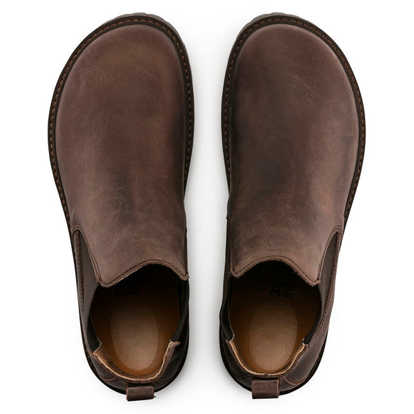 Birkenstock Stalon Waxy Boot - Leather - Mocca