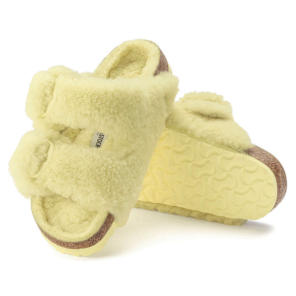 Birkenstock Arizona - Shearling Teddy - Popcorn