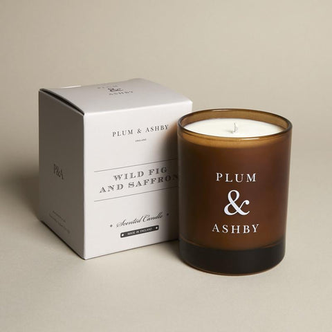 Plum & Ashby / Wild Fig & Saffron / Scented Candle / Fig Boutique