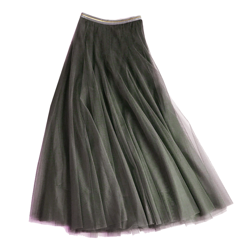 Last true angel tulle layer skirt in Olive