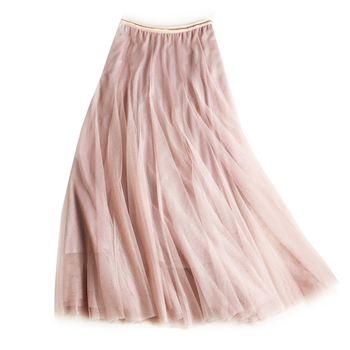 Last true angel Tulle layer skirt in soft pink