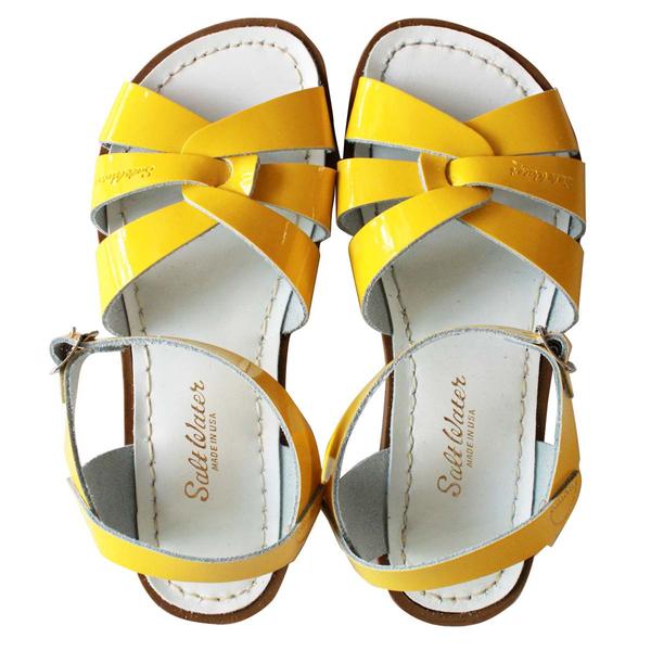 Saltwater Sandals Original Shiny Yellow
